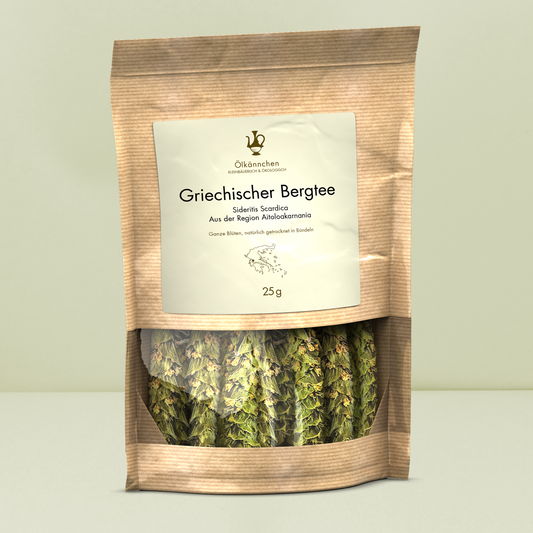 Ölkännchen | Griechischer Bergtee Sideritis Scardica, Aitoloakarnania GR 25g-Tüte