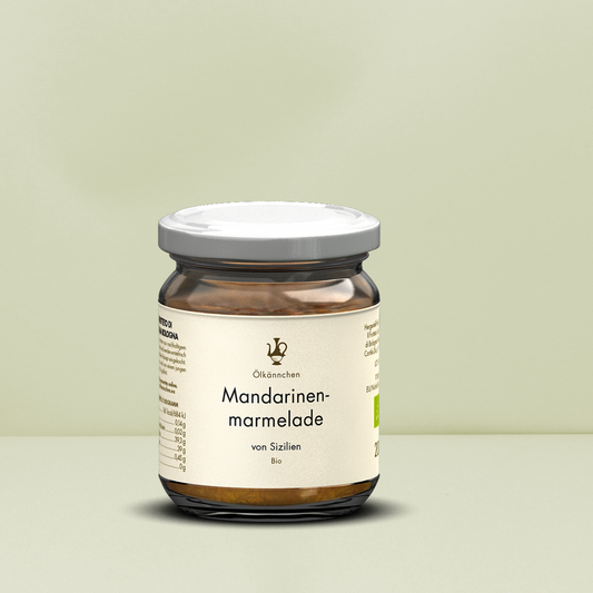 Ölkännchen | Mandarinen Marmelade 74 % Frucht, Sizilien IT 200g